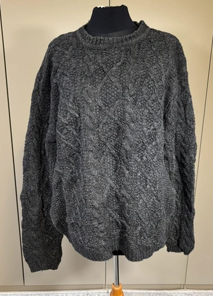 Fisherman wollen kabeltrui unisex tijdloos, warm & stijlvol Y2K cable knit retro Unisex ethnic, merk: Sonoma, staat: Goed, maat: L / 40 / 12, € 15,00, € 16,45 inclusief Kopersbescherming