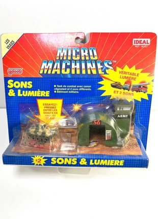 Micro Machines vintage sous blister : Sons & Lumière #2 - Galoob 1989, marque: Galoob, état: Neuf sans étiquette, taille: Taille unique, 30,00 €, 32,20 € Protection acheteurs (Pro) incluse