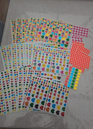 Gommettes lot 2, staat: Nieuw zonder prijskaartje, maat: Universeel, € 5,00, € 5,95 inclusief Kopersbescherming