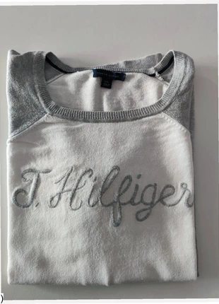 Vintage Tommy Hilfiger Two Tone Knit Sweater L – Rare Script Logo #305, marca: Tommy Hilfiger, estado: Muito bom, tamanho: L / 40 / 12, €15.00, €16.45 inclui Proteção do Comprador
