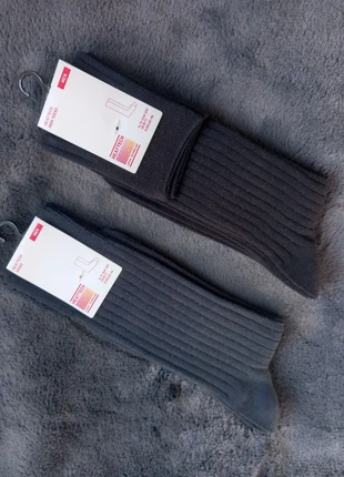 Heattech High Socks Uniqlo T. 42-46, marque: Uniqlo, état: Neuf avec étiquette, taille: M | 43–46, 5,00 €, 5,95 € Protection acheteurs incluse