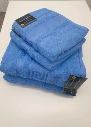 2 x hand towels 2 x large bath sheets quality blue, brand: Snoozeville, condition: Very good, £13.99, £15.39 includes Buyer Protection Pro
