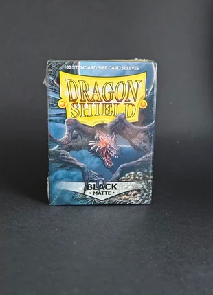 Dragon Shield - 100 Sleeve Matte Black, brand: Ultra PRO, condition: Very good, €8.00, €9.10 includes Buyer Protection Pro