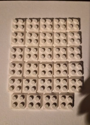 Lot de pièces lego blanches, merk: LEGO, staat: Heel goed, maat: Universeel, € 2,50, € 3,33 inclusief Kopersbescherming