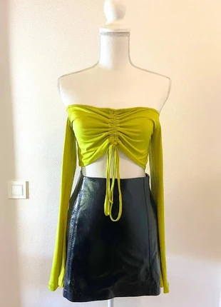 Black Fashion - Chemisier Rehaussé - Vert - Taille M, brand: Black Fashion, condition: New with tags, size: M / 38 / 10, €9.00, €10.15 includes Buyer Protection Pro