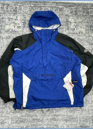 veste imperméable columbia vintage logo brodé violet taille L coupe-vent outdoor randonnée, brand: Columbia, condition: Very good, size: L, €45.00, €47.95 includes Buyer Protection