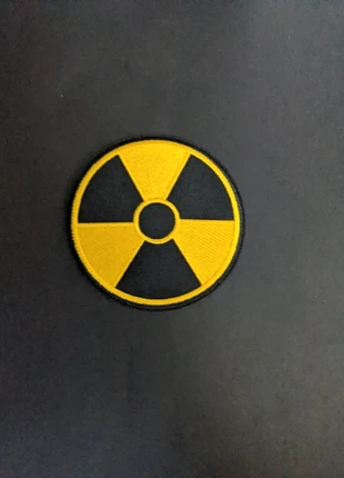 Radiation Symbol patch, condition: New without tags, £1.90, £2.70 includes Buyer Protection Pro