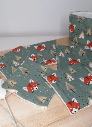 Panier et ses 5 lingettes, merk: Fait Main, staat: Nieuw met prijskaartje, € 15,00, € 16,45 inclusief Kopersbescherming