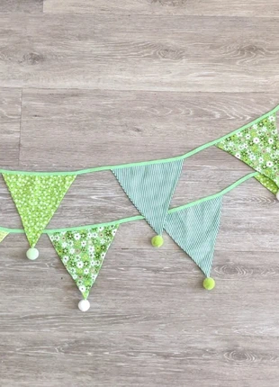 Banderole fanions en tissu – Déco chambre enfant, fête ou photo, marke: Ambiance, zustand: Sehr gut, 8,00 €, 9,10 € inklusive Vinted-Käuferschutz