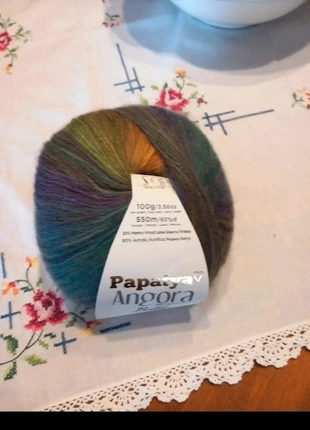 gomitoli, merk: papatya angora, staat: Nieuw, € 11,00, € 12,25 inclusief Kopersbescherming