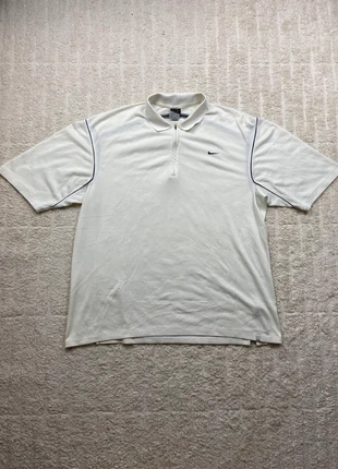 Polo blanc vintage Nike sphère dry logo brodé swoosh - taille M (oversize), marca: Nike, estado: Muy bueno, tamaño: M, 18,00 €, 19,60 € Protección al comprador incluida