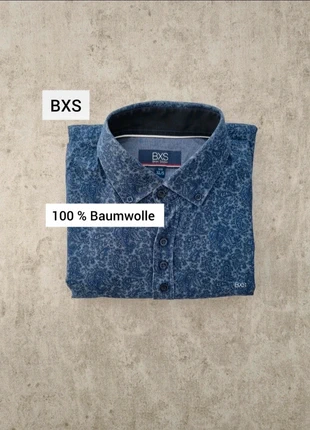 BXS, Herrenhemd, Gr. XL, dunkelblau, marque: BXS, état: Très bon état, taille: XL, 12,00 €, 13,30 € Protection acheteurs incluse