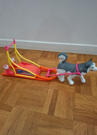 Chien de traîneau vintage sindy année 90, marque: Sindy, état: Très bon état, taille: 4 ans / 104 cm, 8,00 €, 9,10 € Protection acheteurs incluse