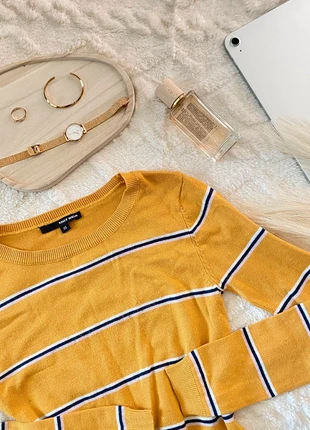 maglioncino a righe | maglioncino giallo, marca: Tally Weijl, estado: Nuevo sin etiquetas, tamaño: XS / 34 / 6, 3,99 €, 4,89 € Protección al comprador incluida