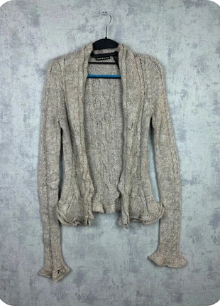 Cardigan torsadé vintage gris - Taille S, brand: Vintage Dressing, condition: Good, size: S / 36 / 8, €5.00, €5.95 includes Buyer Protection