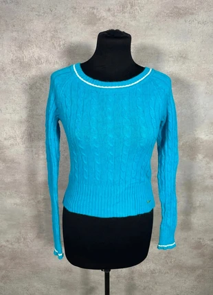 Pull Torsadé Vintage Hiver aeropostale bleu cyan torsade chic manches longues taille M, marca: Vintage Dressing, estado: Muy bueno, tamaño: M / 38 / 10, 14,00 €, 15,40 € Protección al comprador Pro incluida