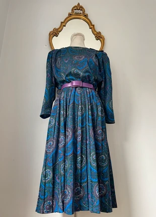 Élégante robe vintage 80’s – style rétro chic, marque: Vintage Dressing, état: Très bon état, taille: L / 40 / 12, 18,00 €, 19,60 € Protection acheteurs (Pro) incluse