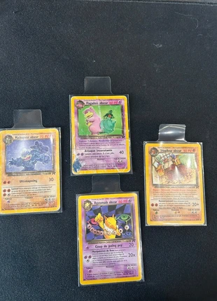 Lot 4 cartes Pokemon obscur FR, marca: Pokémon, estado: Satisfactorio, 40,00 €, 42,70 € Protección al comprador incluida