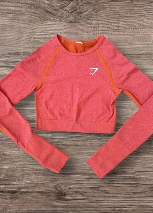 Crop Top Gymshark Corail - Très bon état - Taille XS, brand: Gymshark, condizioni: Ottime, taglia: XS / IT 38 / EU 34, €14.99, €16.44 include la Protezione acquisti Pro