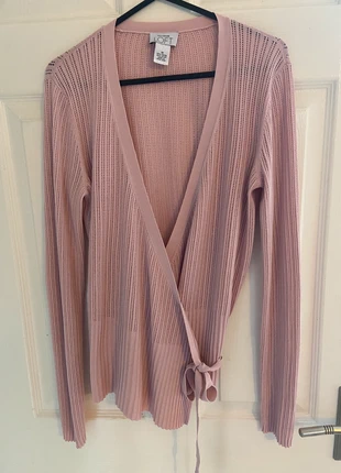 Pink wrap round cardigan, brand: LOFT, condition: Very good, size: M / UK 12-14, £5.00, £5.95 includes Buyer Protection