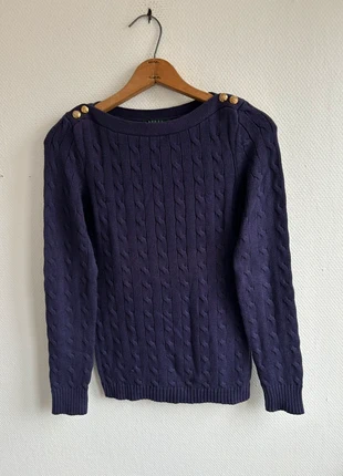 Pull Torsadé Ralph Lauren Violet 📏 S, marque: Ralph Lauren, état: Très bon état, taille: S / 36 / 8, 29,00 €, 31,15 € Protection acheteurs (Pro) incluse