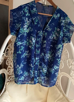 🌸très jolie blouse, merk: Christine Laure, staat: Heel goed, maat: XXL / 44 / 16, € 6,50, € 7,53 inclusief Kopersbescherming