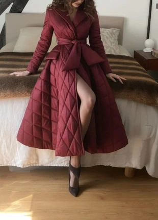 Robe cramoisi Élégante A-Line Cintrée – Idéale Soirée, Cocktail, Mariage 🖤 - 347, brand: retyu, condition: Very good, size: S / 36 / 8, €99.99, €105.69 includes Buyer Protection Pro