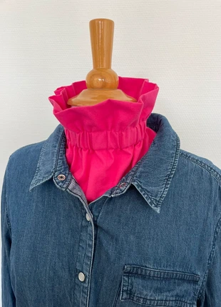 Col victorien amovible rose fuchsia, marca: Cousu Main, estado: Novo sem etiquetas, tamanho: Tamanho único, €12.00, €13.30 inclui Proteção do Comprador