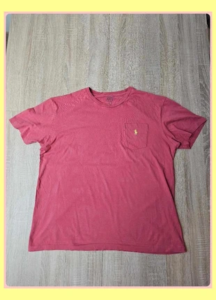 Tee-shirt Polo Ralph Lauren Rose L 100 % Coton avec logo brodé jaune 😍, merk: Polo Ralph Lauren, staat: Heel goed, maat: L, € 26,50, € 28,53 inclusief Kopersbescherming