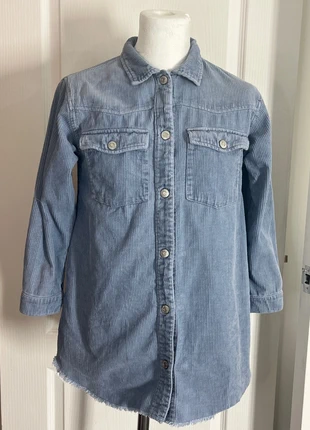 Zara blue cord shirt dress size 11-12 years classic denim look, brand: Zara, condition: Very good, size: 11 years / 146 cm, £8.99, £10.01 includes Buyer Protection