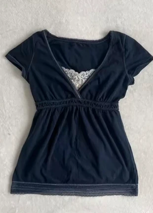 Y2K downtown girl top, brand: COQUETTE, condition: New without tags, size: S / 36 / 8, €33.00, €35.35 includes Buyer Protection