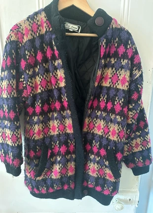 Vintage colourful knit jacket!, brand: FAY LOUISE, condition: Good, size: M / UK 12-14, £22.00, £23.80 includes Buyer Protection
