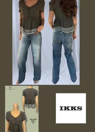 💚 Haut Way by ikks – vert kaki gris foncé – Taille S NEW 💚, marke: IKKS, zustand: Sehr gut, größe: S / 36 / 8, 24,00 €, 25,90 € beinhaltet Vinted-Käuferschutz Pro