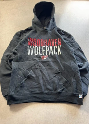 Hoodie / Pull à capuche Russel Athletic USA vintage noir – Taille XL youth ( S adulte ), merk: Russel Athletic, staat: Heel goed, maat: S, € 23,00, € 24,85 inclusief Kopersbescherming Pro