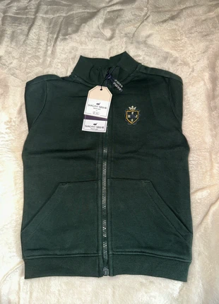 Sweat zippé enfant – vert foncé/kaki – 5 ans sergent major, marque: Sergent Major, état: Neuf avec étiquette, taille: 5 ans / 110 cm, 13,00 €, 14,35 € Protection acheteurs incluse