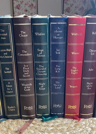 Set Of 8 Vintage Readers Digest Condensed Books Decor Pub Restaurant Hotel Home, brand: Reader‘s Digest, condition: Good, £10.00, £11.20 includes Buyer Protection Pro