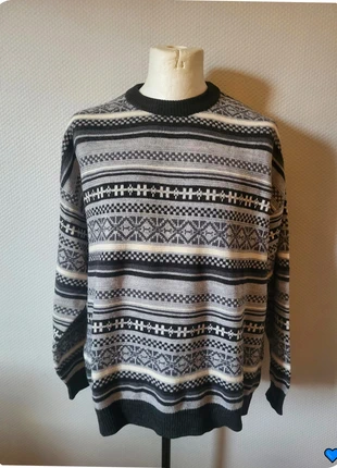 Magnifique pull ethnique Vintage style papy taille XXL Ref PP024, brand: Vintage Dressing, condizioni: Ottime, taglia: XXL, €12.51, €13.84 include la Protezione acquisti