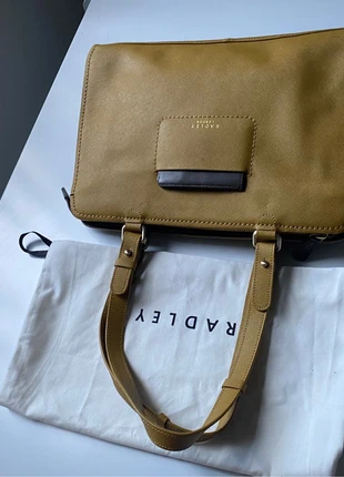 Yellow Radley leather shoulder bag #leatherbag, brand: Radley, condition: Very good, £35.00, £37.45 includes Buyer Protection