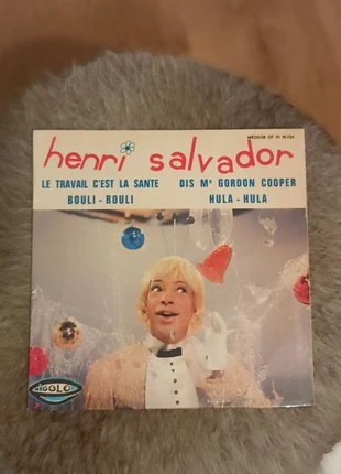 Vinilo Henri Salvador - Le Travail C'est La Santé (Rigolo RI 18.734) 1965, estado: Bueno, 5,00 €, 5,25 € Protección al comprador incluida