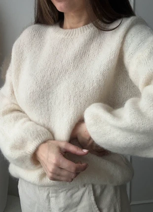 Alpaca en wol trui, crème, staat: Nieuw zonder prijskaartje, maat: Universele maat, € 44,95, € 47,90 inclusief Kopersbescherming