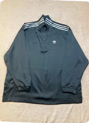 Adidas Sweat Noir Homme M – 1/4 Zip à Trois Bandes, marque: adidas, état: Très bon état, taille: M, 8,00 €, 9,10 € Protection acheteurs incluse