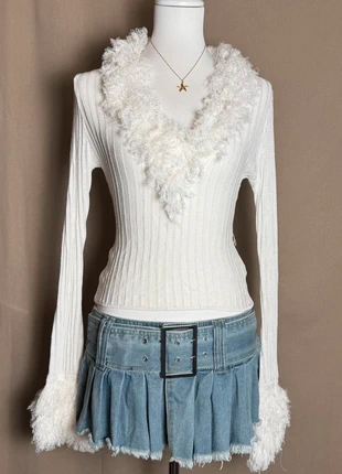 Top type coquette & romantique aesthetic - Style vintage Y2K, marke: COQUETTE, zustand: Sehr gut, größe: M / 38 / 10, 22,00 €, 23,80 € beinhaltet Vinted-Käuferschutz Pro