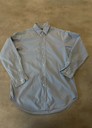 Chemise Ralph Lauren à carreaux bleu ciel – Classic Fit – Taille 15½ / 39, brand: Ralph Lauren, condition: Very good, size: L, €39.00, €41.65 includes Buyer Protection