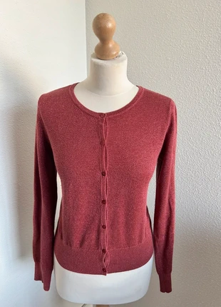 King Louie maat L roze glitter vest Cardigan, merk: King Louie, staat: Heel goed, maat: L / 40 / 12, € 32,00, € 34,30 inclusief Kopersbescherming Pro