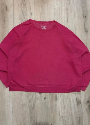 Sweat crewneck hanes rose taille XL femme, merk: Hanes, staat: Heel goed, maat: XL / 42 / 14, € 12,00, € 13,30 inclusief Kopersbescherming Pro