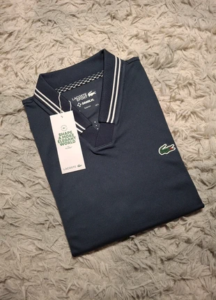 Polo Tennis Lacoste X Daniil Medvedev Bleu Coupe Regular Taille S, marque: Lacoste, état: Neuf avec étiquette, taille: S, 39,50 €, 42,18 € Protection acheteurs incluse