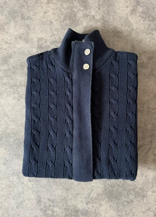 Veste Torsadé Ralph Lauren bleu marine XL femme, marque: Ralph Lauren, état: Très bon état, taille: XL / 42 / 14, 45,00 €, 47,95 € Protection acheteurs incluse