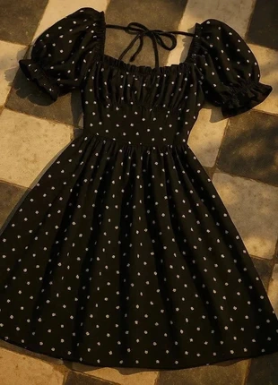 Robe Noire Fleurie Cottagecore – Romantique / Vintage / Bohème / Été, marque: rose de lune, état: Très bon état, taille: M / 38 / 10, 42,99 €, 45,84 € Protection acheteurs (Pro) incluse