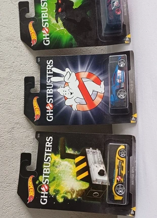 Ghostbusters Hot Wheels set 3x, merk: Hot Wheels, staat: Nieuw zonder prijskaartje, maat: Prematuur, tot 44 cm, € 15,00, € 16,45 inclusief Kopersbescherming