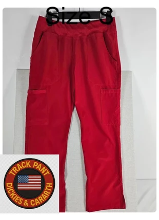 Dickies, Pantalon Cargo / Track Pant, Taille S Petite, Rouge, Unisex, Très bon état général, DC213, marca: Dickies, estado: Bom, tamanho: S, €15.00, €16.45 inclui Proteção do Comprador